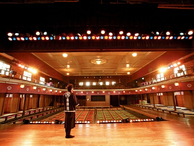 康楽館の舞台
