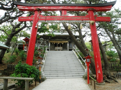高山稲荷神社　拝殿