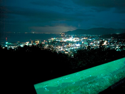 旭展望台から見た小樽の夜景