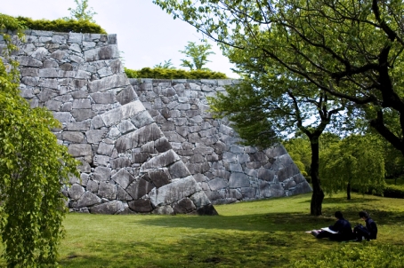 盛岡城の石垣