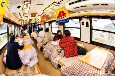 三陸鉄道　こたつ列車