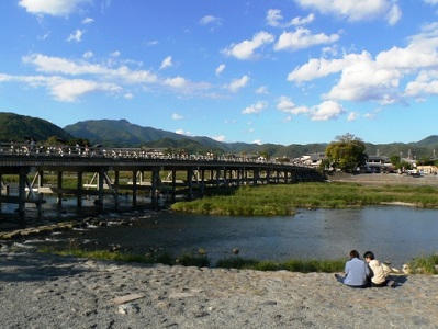 嵐山　嵯峨野　渡月橋