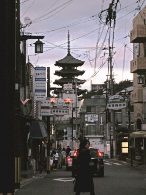 奈良町から見た五重塔