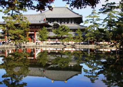奈良の東大寺と大仏殿