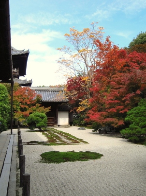 南禅寺　天授庵の石庭
