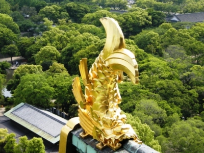大阪城　金の鯱