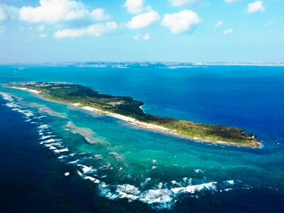 沖縄の久高島