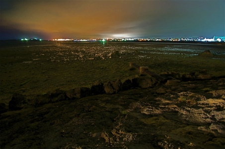 瀬長島から見た沖縄の夜景