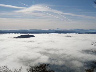十和田湖の雲海